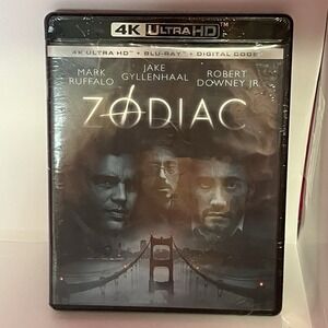 Zodiac 4K HD Blu Ray US 2007 David Fincher Robert Downey Jr Jake Gyllenhaal New